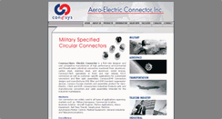 Desktop Screenshot of aero-electric.com